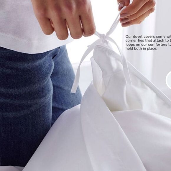 The Company Store LoftAIRE™ Down Alt Medium Comforter Sea Mist, Twin Size. New! - Picture 5 of 16